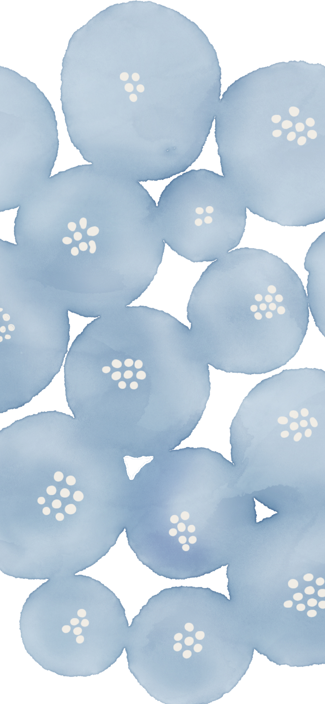Iphone壁紙 かわいいイラスト スマホ壁紙 ホーム ロック画面 無料ダウンロード 北欧 水彩の花 Sovani